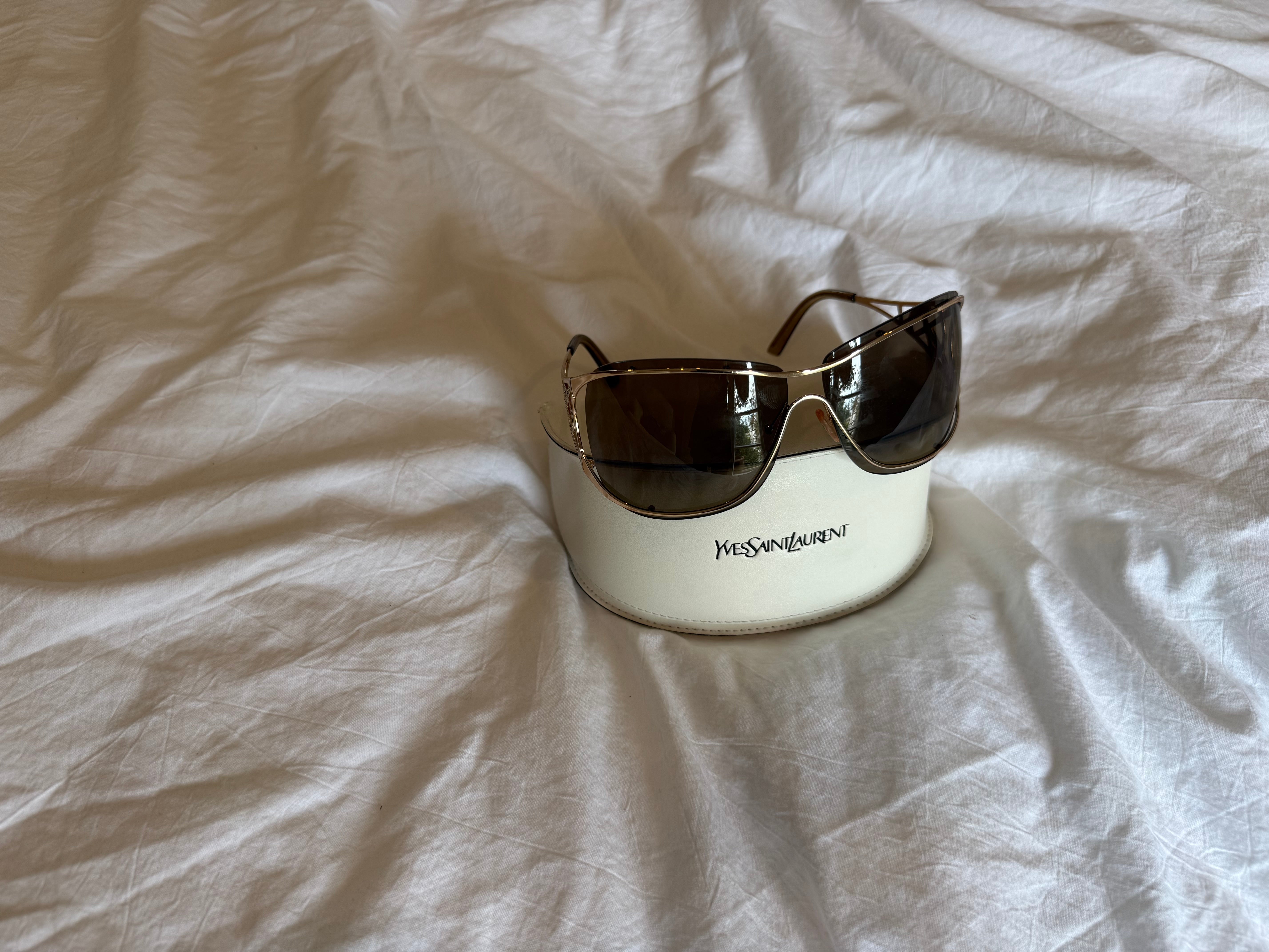Vintage YSL oversized sunglasses