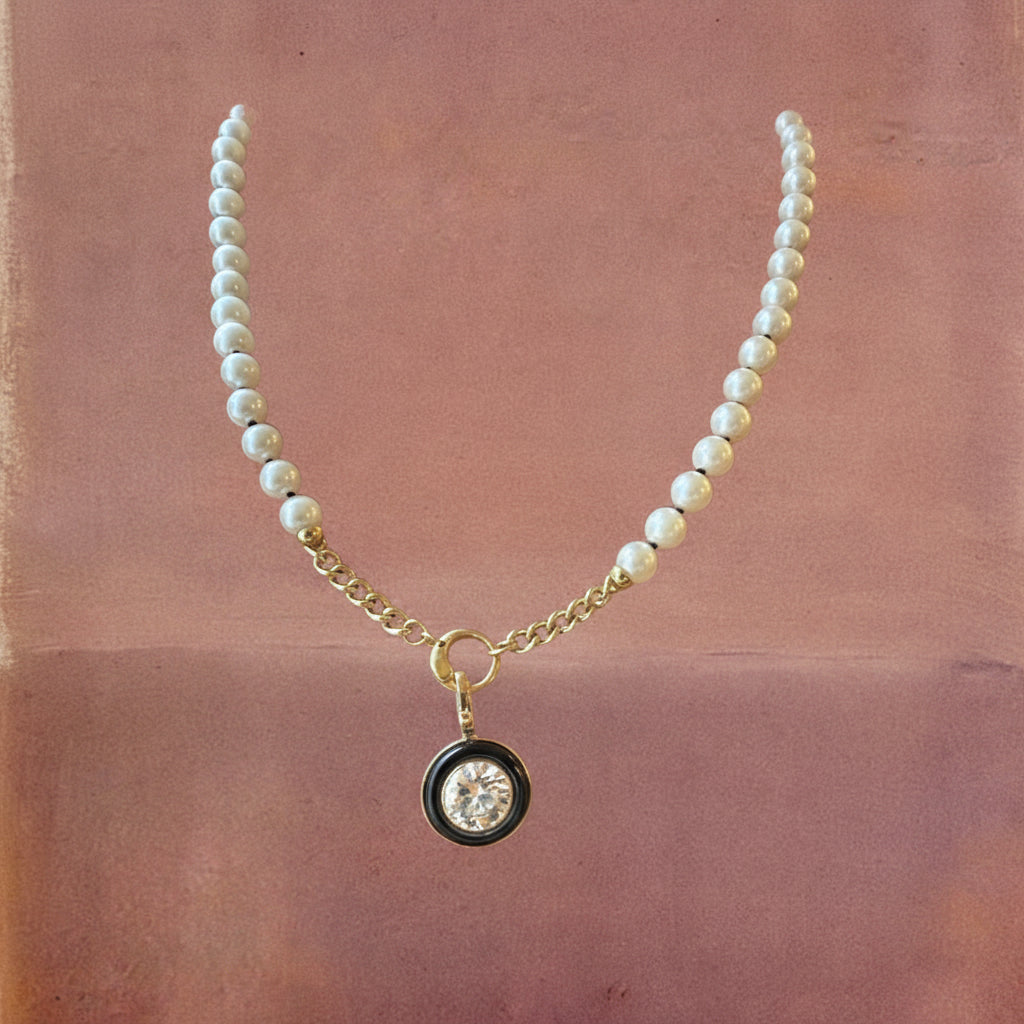 Black Halo Pendant